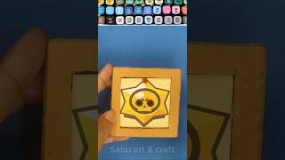 Brawl Stars cardboard puzzle Games shorts brawlstars games papercraft [upl. by Inat727]