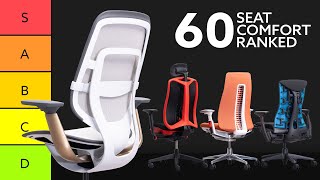 Best Office Chair Tier List Seat Comfort Ranked 2023 Update [upl. by Emmanuel]