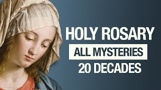 Rosary All Mysteries 20 Decades [upl. by Kubis842]