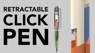 How a Retractable Ballpoint Pen Works [upl. by Aelahc]