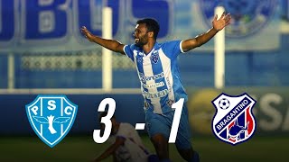 Paysandu 3 x 1 Bragantino  Melhores Momentos  Campeonato Paraense [upl. by Trish]