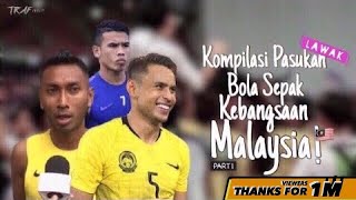 Kompilasi Lawak Pasukan Bola Sepak Malaysia Part 1 AFF Suzuki Cup [upl. by Raffarty45]