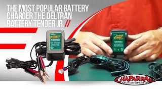 The Most Popular Battery Charger the Deltran Battery Tender Jr at ChapMotocom [upl. by Hamilah]