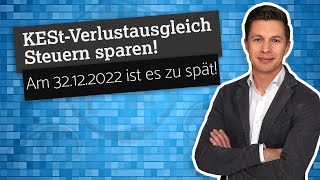 KEStVerlustausgleich Sinnvoll Steuern sparen zum Jahresende mit Flatex DADAT easybank amp Co [upl. by Alistair364]