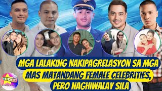 Mga Lalaking Nakipagrelasyon sa Mga Mas Matandang Female Celebrities pero naghiwalay sila [upl. by Ericka438]