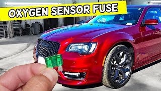 CHRYSLER 300 O2 OXYGEN SENSOR FUSE LOCATION REPLACEMENT [upl. by Adnaerb]