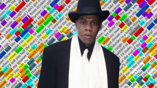 JayZ Dead Presidents II  Rhyme Scheme Highlighted [upl. by Whale]