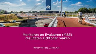 Webinar Monitoren en evalueren hoe kan MampE bijdragen aan het versterken van je beleid  2762024 [upl. by Ikcir53]