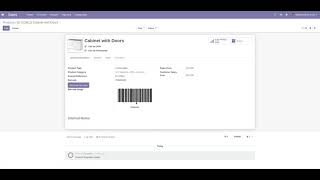 Barcode Generator Simple Odoo App [upl. by Gerek610]