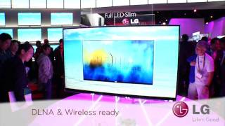 LG CES 2010 LED TV LE9500 [upl. by Aisset133]