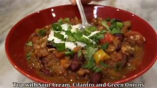 Chunky Chili Vegetarian [upl. by Leia]