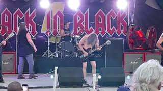 Back In Black  ACDC Tribute Band  Shippensburg Fair  July 29 2023 [upl. by Yrennalf]