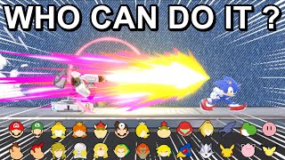 Who Can Make It Outrun The Robo Beam  Super Smash Bros Ultimate [upl. by Gapin819]