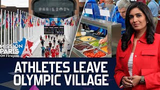 Paris 2024 Why Are Athletes Leaving Olympics Village For Hotels  First Sports With Rupha Ramani [upl. by Ahsytal]