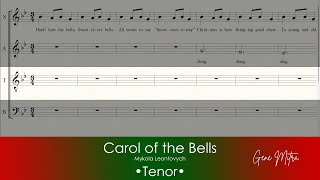 Carol of the Bells • Tenor Guide [upl. by Aleehs]