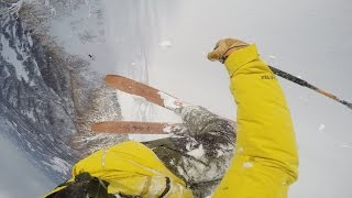 GoPro Line of the Winter Chris Benchetler  Japan 12815  Snow [upl. by Kenley]