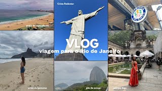 VLOG VIAGEM PARA O RIO DE JANEIRO  Passeios Bondinho Cristo Redentor Praias Restaurantes [upl. by Onilecram]