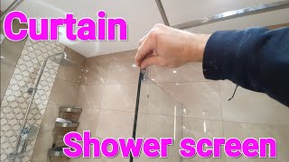 Shower screen curtains amp bathroom accessories installations Akcesoria łazienkowe [upl. by Modestia]