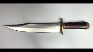 Cold Steel Natchez Bowie Knife SK5 39LABS [upl. by Ynaffi]