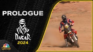 Prologue  2024 Dakar Rally  EXTENDED HIGHLIGHTS  1524  Motorsports on NBC [upl. by Winebaum]