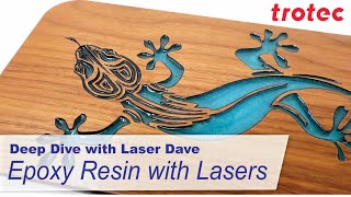 Deep Dive with Laser Dave  Epoxy Resin and Lasers [upl. by Aihsenet]