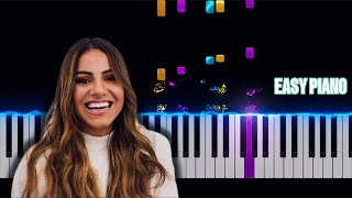 Yahweh  Gabriela Rocha amp Fernandinho  Nível Fácil Piano  EASY Piano  Tutorial PIANO [upl. by Ellecrad]