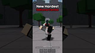 One Shot Saitama Combo The Strongest Battleground thestrongestbattlegrounds roblox pvp [upl. by Onateag]