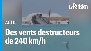 Bateaux coulés toits emportés îles dévastées louragan Béryl balaye les Caraïbes [upl. by Gav]