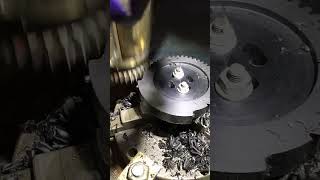 CNC gear hobbing machine customized processing of fan shaped gearsfanshaped gears worm [upl. by Mikah953]