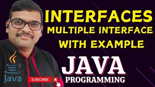 INTERFACES  MULTIPLE INHERITANCE   JAVA PROGRAMMING [upl. by Hamal166]