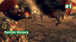 Pyrrhic Victory  Call of Duty Black Ops 2  mission 1  4K [upl. by Deroo]