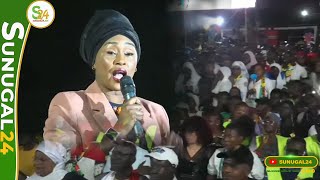 Mainouna Bousso explose le Meeting de Sonko à Thiès [upl. by Laersi615]