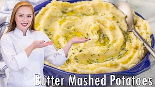 The Best Creamy Butter Mashed Potatoes Recipe So delicious [upl. by Nylear]