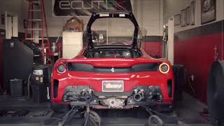 FerrariBoostcom  Worlds most powerful 488 amp first 1000 wheel horsepower Ferrari Pista by Gintani [upl. by Ally]