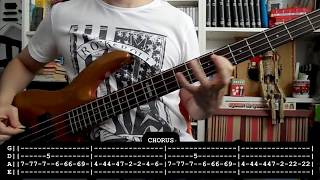 PARALISIS PERMANENTE  Autosuficiencia bass cover w Tabs OLD VERSION [upl. by Pomfret529]