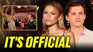 quotYes He proposed to Mequot Zendaya Reveals Her Relationship with Tom Holland [upl. by Tahmosh]