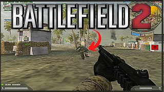 Playing Battlefield 2 On Lowest Graphics Settings [upl. by Clint585]