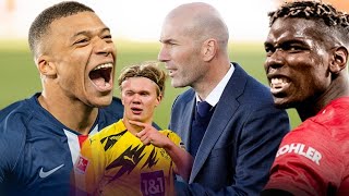 ZIDANE VA DEVENIR COACH DU PSG MBAPPÉ SORT DU SILENCE ET LANCE UNE BOMBE ACCORD POUR HAALANDPOGBA [upl. by Ynnor980]