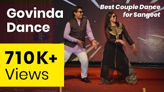 Govinda Mix Dance  Govinda Style Dance  Govinda Songs  Sangeet Dance  Couple Dance  Funny Dance [upl. by Kaz]