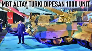 MBT ALTAY TURKI RESMI DIPRODUKSI LANGSUNG DIPESAN 1000 UNIT [upl. by Harl]