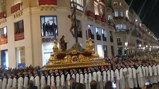 La Legión desfilando y cantando el quot Novio de la Muertequot junto al Cristo de la Buena Muerte Málaga [upl. by Yaned586]