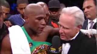 Mayweather vs Ortiz Knockout [upl. by Ravahs]