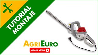 Montaje Cortasetos eléctrico IKRA IHS 600 de 600 W [upl. by Yttap]