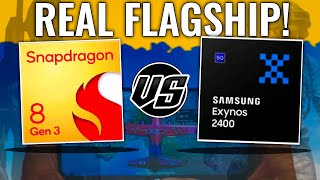 Exynos 2400 vs Snapdragon 8 Gen 3  Real FLAGSHIP Processor [upl. by Adian96]