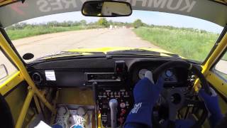 Jesse Crosse Dave Jones Corinium Stages 2014 Mk2 Escort [upl. by Ahsimaj]