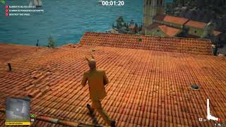 Hitman 3 Sapienza Silent Assassin Suit Only 2m 17s [upl. by Yrmac]