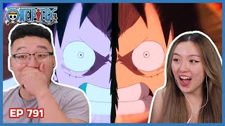 MIRRORED LUFFY  One Piece Episode 791 Couples Reaction amp Discussion [upl. by Prospero]