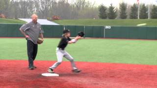 Ripken Baseball Fielding Tip  Short Stop Double Play Pivot [upl. by Perrie]