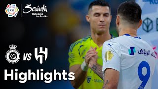 Al Nassr v Al Hilal  RSL Highlights presented by Visit Saudi [upl. by Nilats]