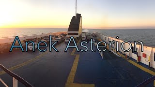 Anek FB Asterion Ferry Venice Igoumenitsa Patras from 2018 Brittany Ferries Connemara [upl. by Anahc208]